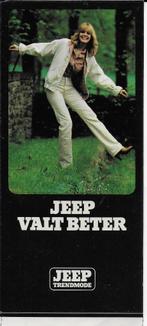 So138 sticker jeep trendmode, Verzamelen, Verzenden, Zo goed als nieuw, Overige typen