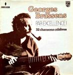 2-LP  GEORGES BRASSENS - Par Excellence!/32 Chansons, Ophalen of Verzenden, Gebruikt, 12 inch