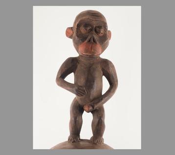 Traditioneel  Bulu / Boulou masker Kameroen (120808-20) beschikbaar voor biedingen