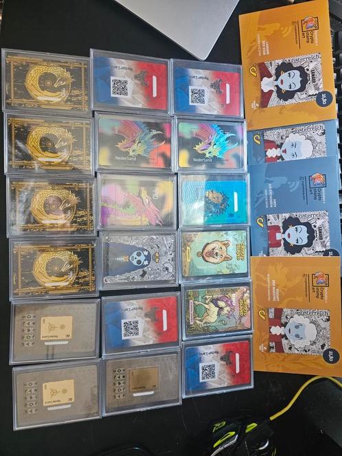 Verzameling 22 Crypto stamp postNL en oostenrijkse post, Postzegels en Munten, Postzegels | Volle albums en Verzamelingen, Nederland