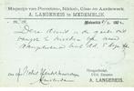 Medemblik, 1902., Verzamelen, Ansichtkaarten | Nederland, Verzenden, Voor 1920, Gelopen, Noord-Holland