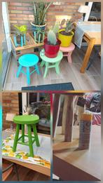 Te koop aangeboden, Huis en Inrichting, Krukjes, Ophalen of Verzenden, Hout