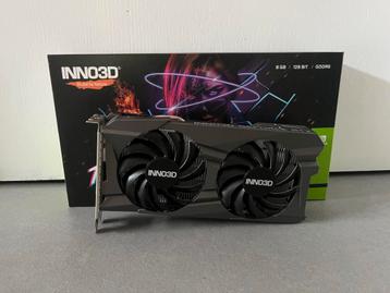 Inno3D Geforce RTX 3050 Twin X2 8GB - Met doos! beschikbaar voor biedingen
