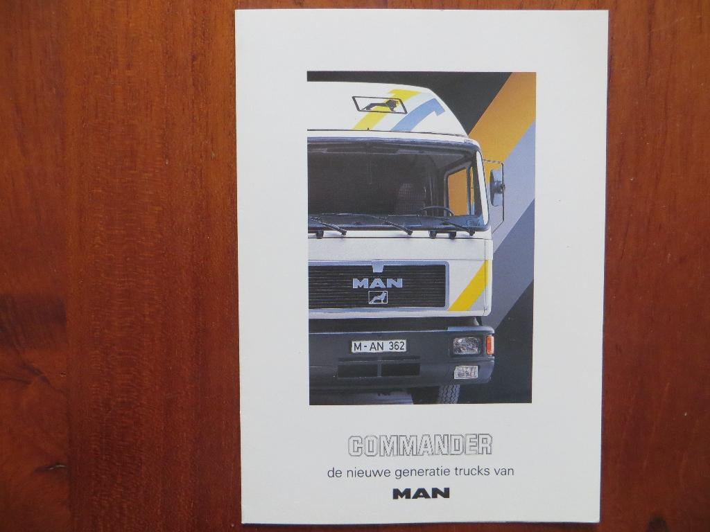 MAN Commander introductie (sept. 1975), Ophalen of Verzenden, Nieuw, Overige merken