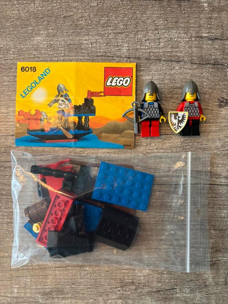 Lego castle 6018 - compleet + boekje (3 in voorraad), Kinderen en Baby's, Speelgoed | Duplo en Lego, Zo goed als nieuw, Ophalen of Verzenden