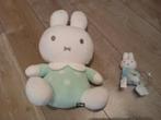 Nijntje knuffel en rammelaar mintgroen, Ophalen of Verzenden, Zo goed als nieuw, Rammelaar, Met geluid