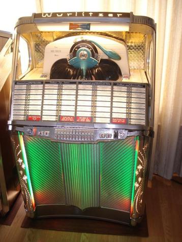 Jukebox Wurlitzer 1900 uit 1956 104 Select inc Singels beschikbaar voor biedingen
