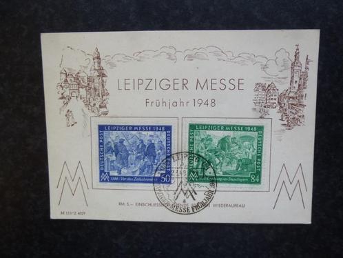 DUITSLAND Deutsche post zegels 967-968 Leipzigermesse 1948, Postzegels en Munten, Postzegels | Europa | Duitsland, BRD, Ophalen of Verzenden
