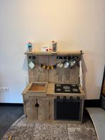 Steigerhouten keuken, Kinderen en Baby's, Ophalen, Gebruikt, Meubelstuk of Keukentje
