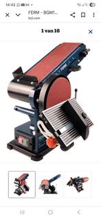 ferm 350 watt bench schuurmachines bgm1022, Doe-het-zelf en Verbouw, Gereedschap | Schuurmachines, Ophalen of Verzenden, Nieuw