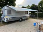 Mooie, complete caravan klaar voor vakantie, Caravans en Kamperen, Caravans, Vast bed, Rondzit, 750 - 1000 kg, Particulier