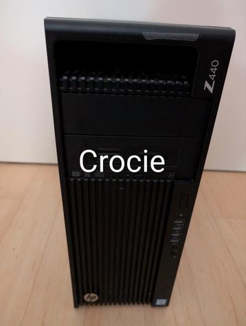 HP Z440 / 32GB /  18 core /Nvidia K6000 12GB / 256GB NVME  beschikbaar voor biedingen