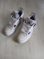 Jordan 4 purple metallic, Kleding | Heren, Schoenen, Wit, Ophalen of Verzenden, Jordan, Sneakers of Gympen