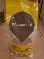 Wit cement Weber 4kg, Zo goed als nieuw, Ophalen