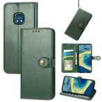 Luxe Wallet Case + Screenprotector voor Nokia XR20 _ Groen, Telecommunicatie, Mobiele telefoons | Hoesjes en Frontjes | Nokia