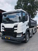 Scania G500 XT 10X4 26T multi-lift Hiab 2019 maar 214000 km, Auto's, Vrachtwagens, Automaat, Stof, Scania, Wit