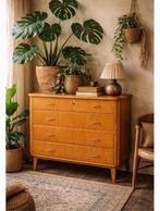 Vintage dressoir, ladenkast, Gebruikt, Ophalen of Verzenden, 3 of 4 laden, Minder dan 100 cm