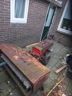 Koher veegmachine benzine, 100 liter of meer, Ophalen of Verzenden, Gebruikt, Transportkar