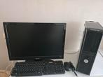 Dell Optiplex pc 128GB SSD compleet, Ophalen, Gebruikt, Met monitor, Dell