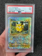 Pokémon PSA 7 Pikachu Rev. holo #86 legendary collection, Ophalen of Verzenden, Zo goed als nieuw, Losse kaart, Foil