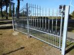 Sierlijke zware poort-NIEUW_ gegalvaniseerd+palen  4.40 mtr, Ophalen, Nieuw, 150 tot 200 cm, IJzer