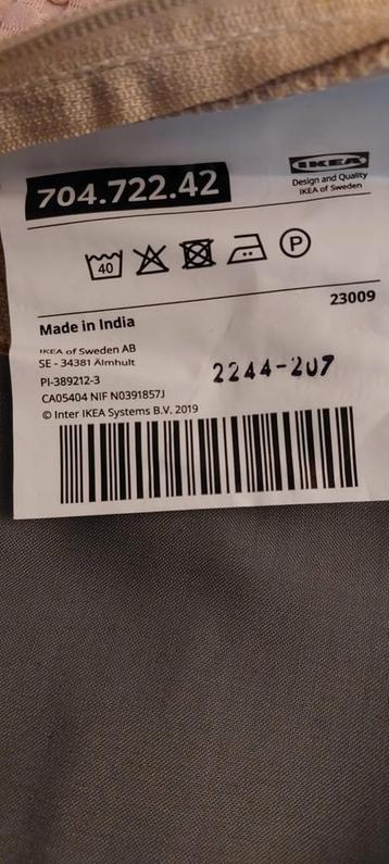 ektorp hoes voor stoel ikea - afbeelding 4