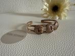 Q184/ Bronzen Vintage gesigneerde Knot armband, Overige materialen, Gebruikt, Overige kleuren, Verzenden