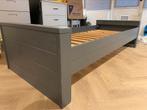 Bed 200x90 (inclusief matras), Ophalen, 90 cm, Eenpersoons, Wit
