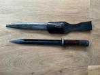 K98 Duitse Bajonet incl. schede en frog, Verzamelen, Militaria | Tweede Wereldoorlog, Ophalen, Duitsland, Mes of Dolk