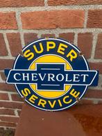 Emaille reclamebord Chevrolet, Antiek en Kunst, Antiek | Emaille, Verzenden