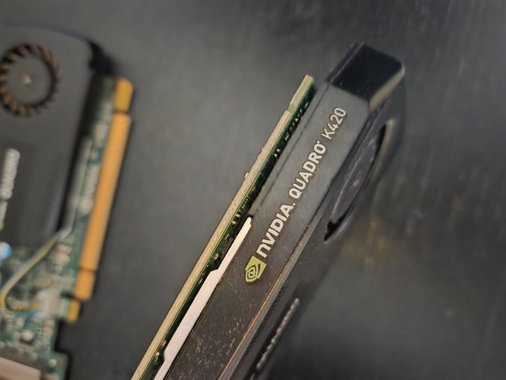 2x NVIDIA Quadro K420 videokaarten, Computers en Software, Videokaarten, Gebruikt, Nvidia, DisplayPort, DVI, Ophalen