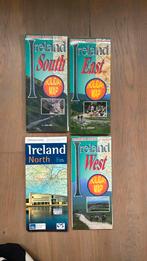 Wegenkaart landkaart Ierland noord zuid west oost ireland, Ophalen of Verzenden, Zo goed als nieuw, Overige gebieden, Landkaart