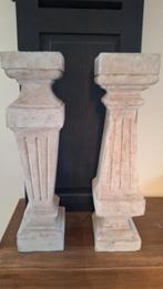 2 betonnen balusters, Huis en Inrichting, Woonaccessoires | Zuilen en Pilaren, Ophalen, Gebruikt