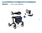 Lucas rollator,   Betrouwbare, lichte, stabiele , inklapbare, Diversen, Ophalen of Verzenden, Lichtgewicht, Zo goed als nieuw