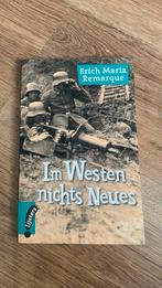 Im westen nichts neues boek, Zo goed als nieuw, Landmacht, Ophalen, Tweede Wereldoorlog