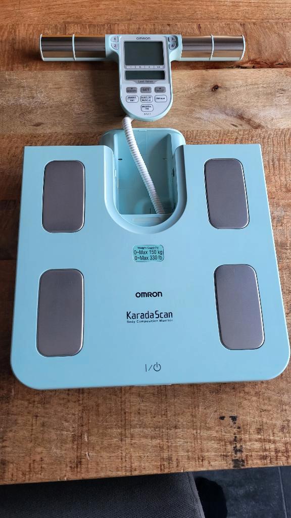 Weegschaal Omron BF511 NIEUWSTAAT, Diversen, Verpleegmiddelen, Zo goed als nieuw, Verzenden