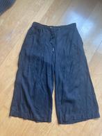 zwarte tencel culotte, Verzenden, Zwart, Lang, Gedragen
