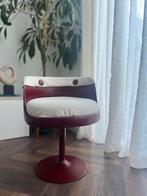 Space Age Stoel in een prachtige diepe Burgundy kleur, Huis en Inrichting, Banken | Voetenbanken en Poefen, Ophalen of Verzenden