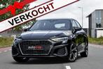Audi A3 Sportback 40 TFSI e 3x S-Line. HUD, ACC, Matrix, Key, Gebruikt, Zwart, 1535 kg, Leder en Stof