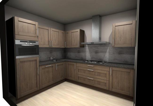 Keuken Achterwand stukken - Egger F 186-09, Doe-het-zelf en Verbouw, Platen en Panelen, Nieuw, HPL, Minder dan 20 mm, Ophalen