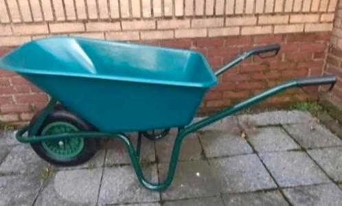 Nieuwe kruiwagens met kunststof bak 100 liter, Tuin en Terras, Kruiwagens, Nieuw, Handmatig, Eenwielig, Ophalen