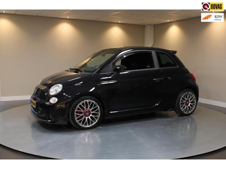 Fiat 500 1.4-16V Abarth *Distr.riem VV* Leer|Groot-scherm|Ca, Auto's, Fiat, Bedrijf, Te koop, ABS, Airbags, Airconditioning, Bluetooth