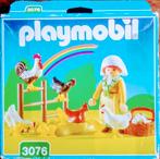 Country Boerin Met Kippen 3076, Kinderen en Baby's, Speelgoed | Playmobil, Ophalen of Verzenden, Gebruikt, Complete set