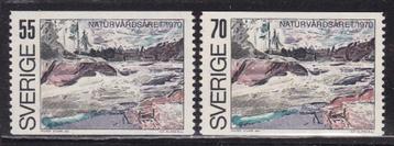 49 - Zweden michel 674/675 postfris , Europees natuurbescher beschikbaar voor biedingen