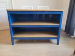 Tornviken keukeneiland IKEA, blauw en hout, Huis en Inrichting, Keuken | Keukenelementen, Ophalen, 100 tot 150 cm, Blauw, 75 cm of meer