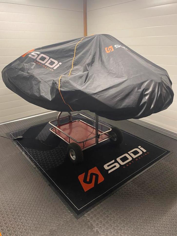 Sodi Sigma + Rotax Max Senior Evo 2024 + pitkar + hoes + mat, Sport en Fitness, Karting, Gebruikt, Kart, Ophalen