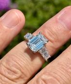 Prachtige witgouden ring/ diamanten 5.08ct! IGI certificaat!, Wit, Nieuw, Ophalen of Verzenden, 17 tot 18
