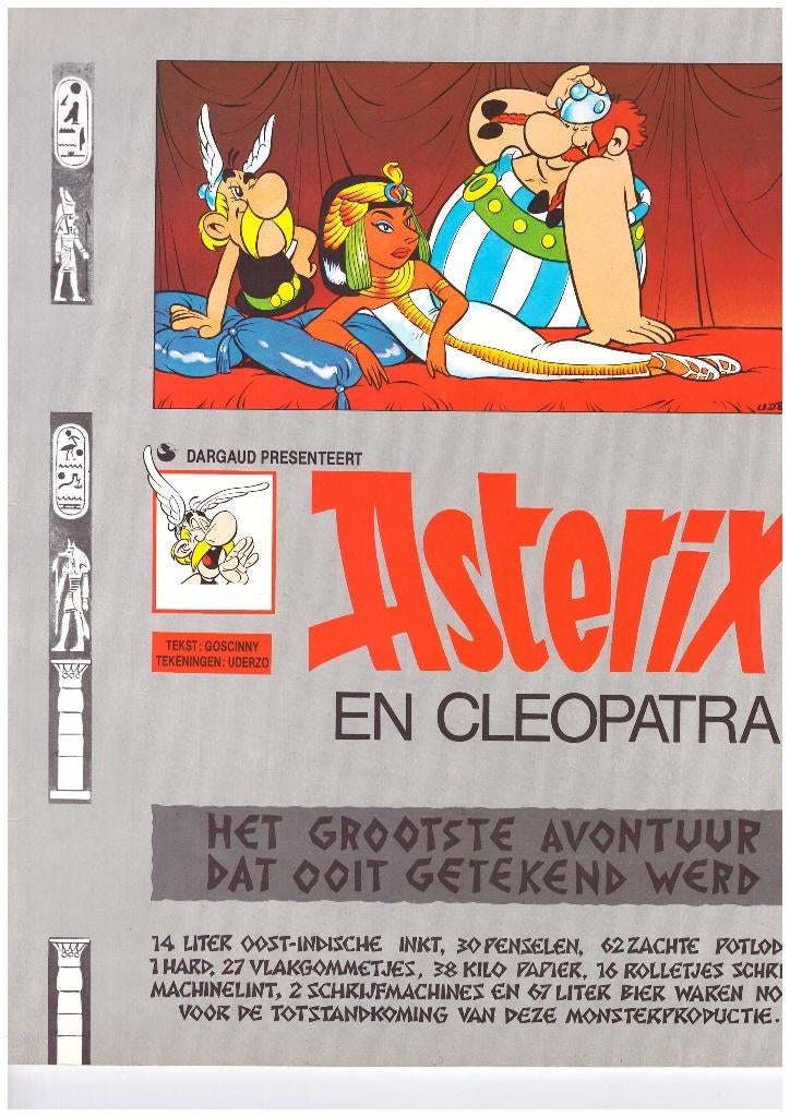 Asterix en Cleopatra, Boeken, Eén stripboek, Ophalen of Verzenden, Zo goed als nieuw, Goscinny & Uderzo