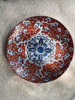 Bijzonder europees Imari bord 19e eeuw, Ophalen of Verzenden