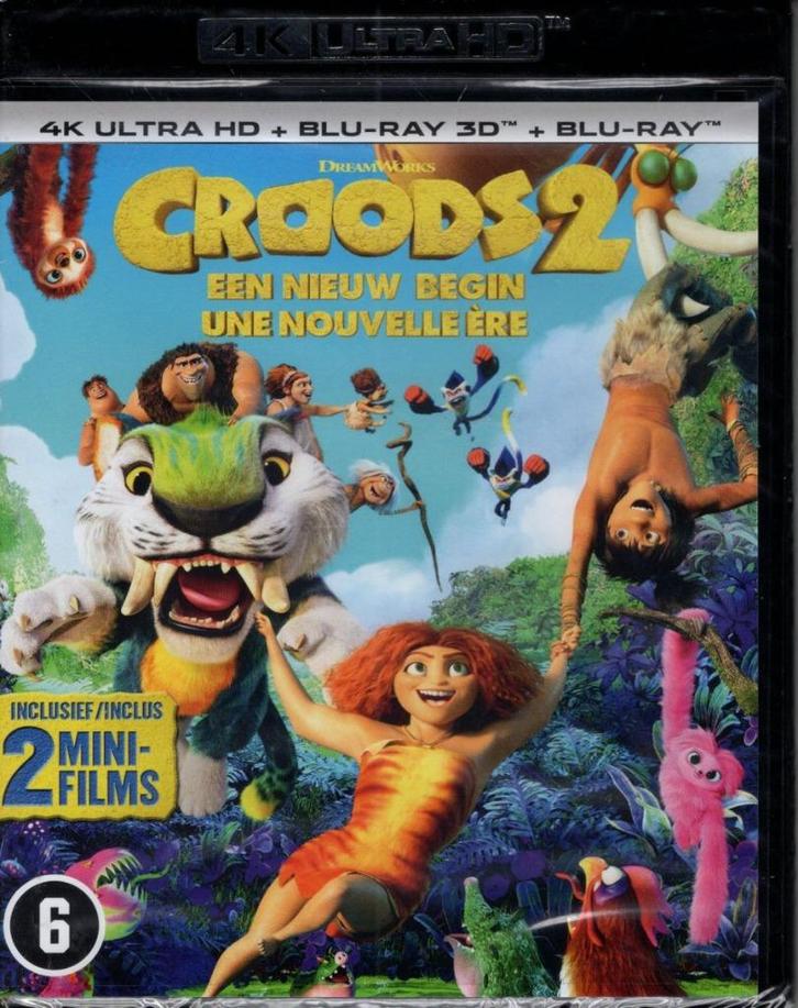 Croods 2 Een Nieuw Begin (2020) - Nederlandse uitgave, Cd's en Dvd's, Blu-ray, Zo goed als nieuw, Verzenden